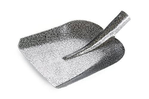 Лопата совкова 345×230×285мм молоткове покриття СИЛА