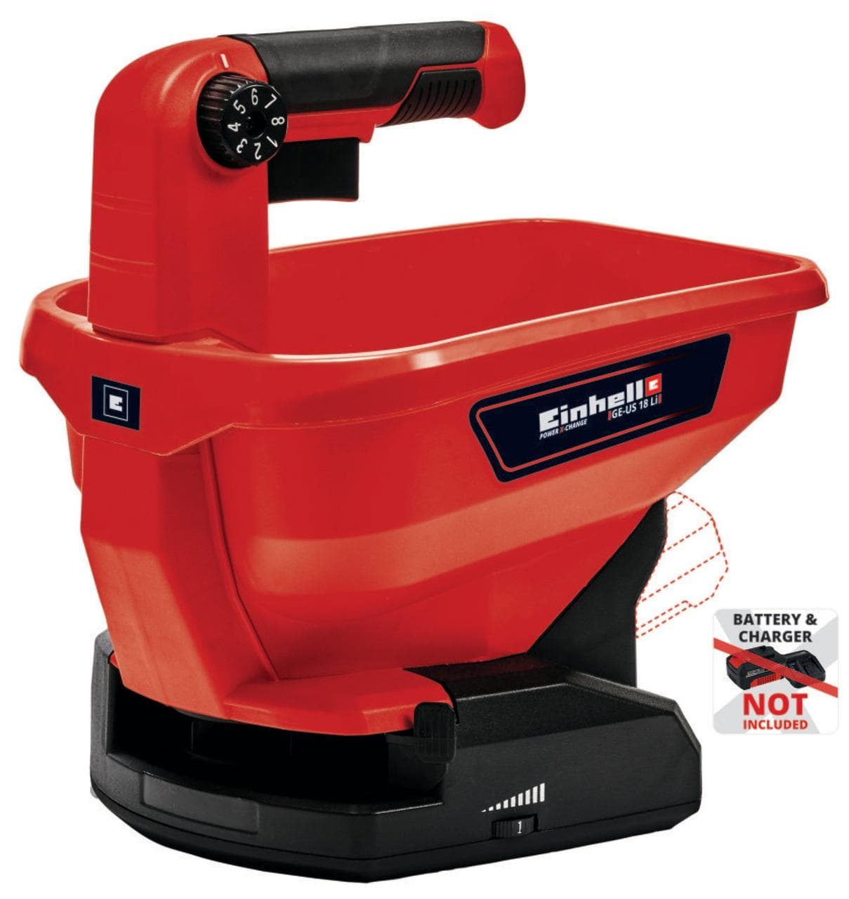 Розкидач акумуляторний Einhell GE-US 18 Li - Solo (3415410)