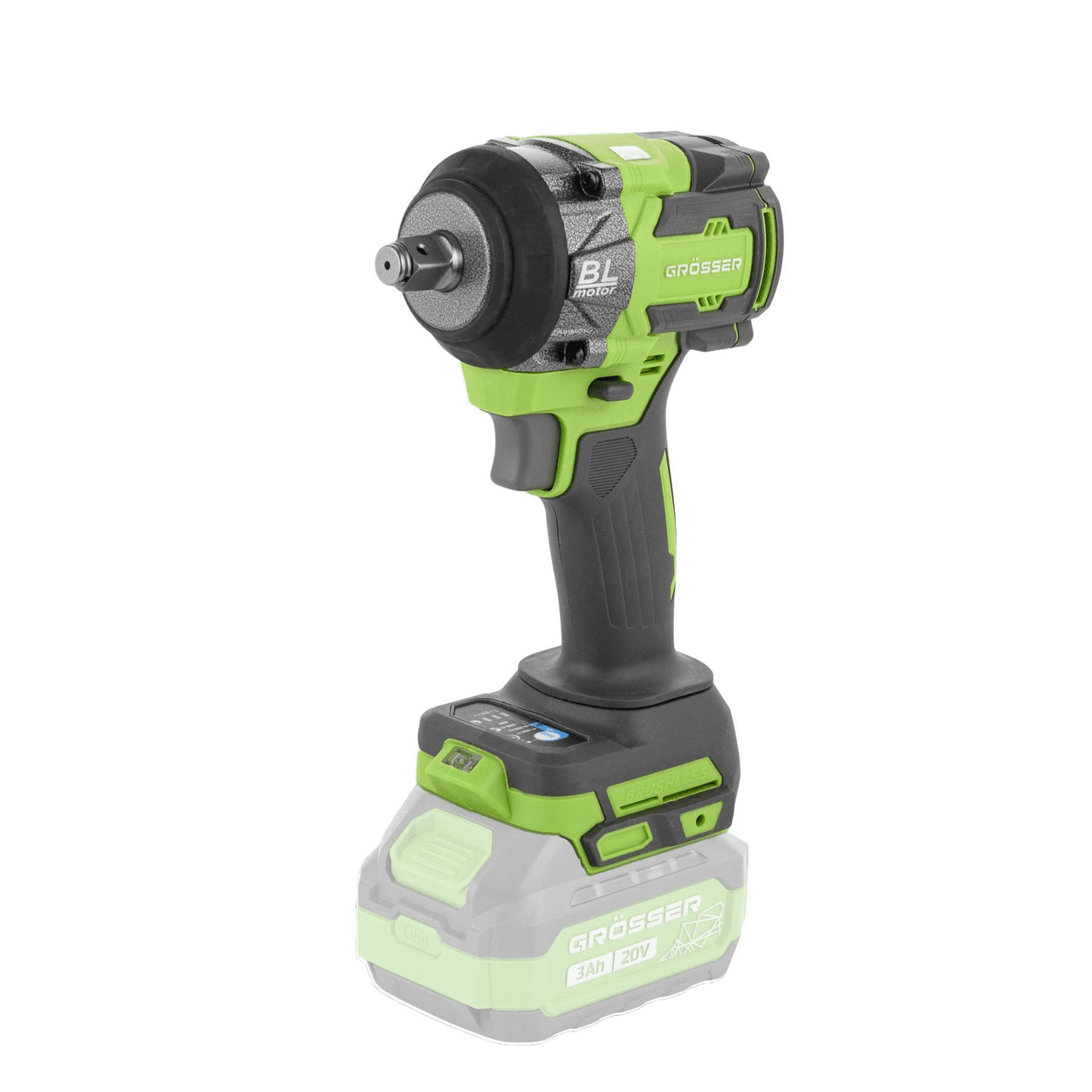 Акумуляторний гайковерт Grosser GTW 780(каркас)