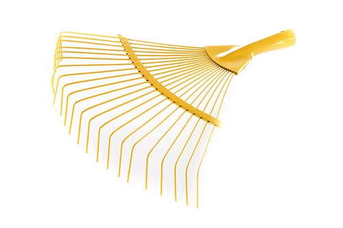 Граблі віялові 370×400мм 22 круглих прути СИЛА