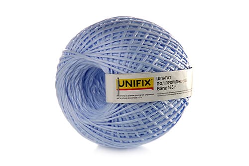 Шпагат поліпропіленовий 165г клубок UNIFIX