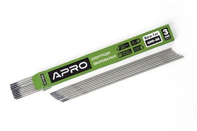 Електроди зварювальні АНО-36 1кг 3мм APRO