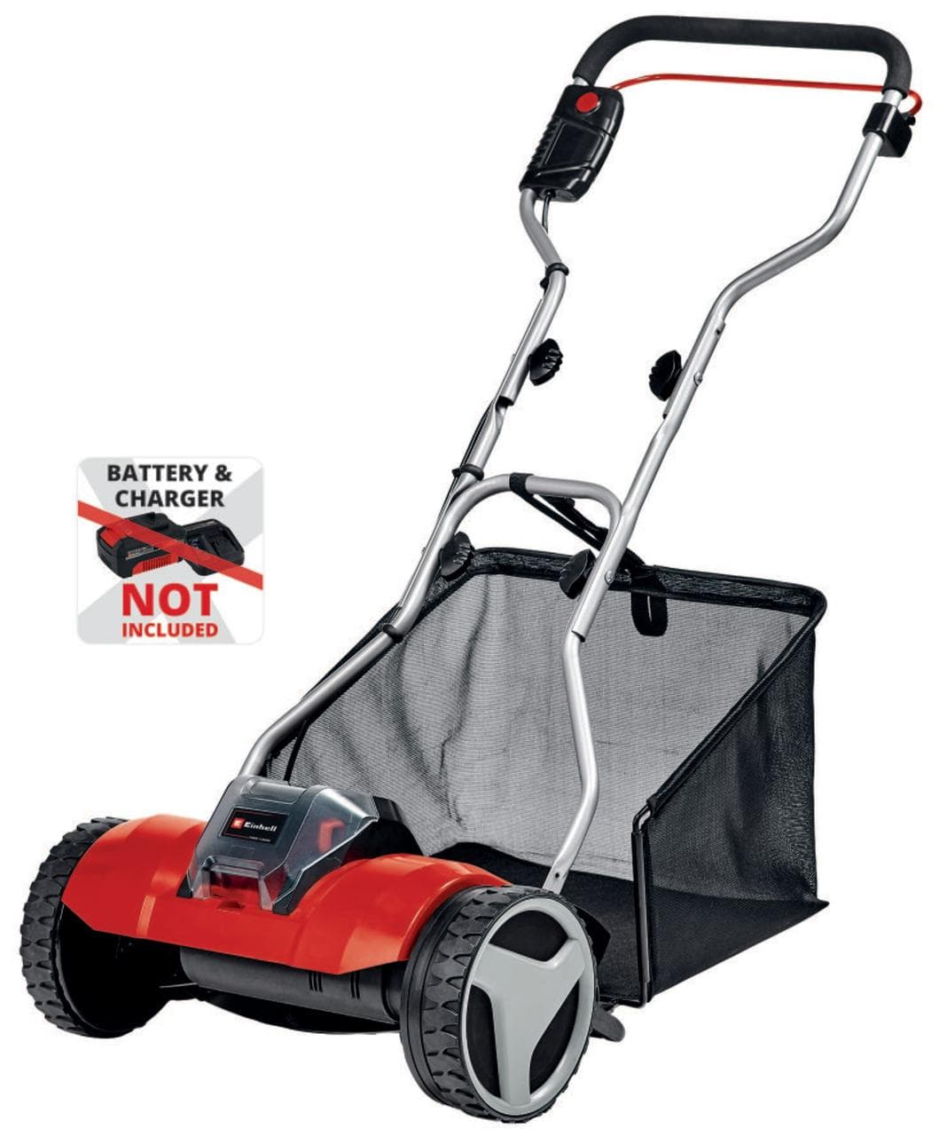 Газонокосарка ручна акумуляторна Einhell GE-HM 18/38 Li - Solo (3414200)