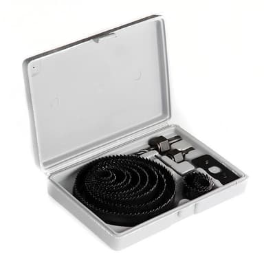 APRO Набір кільцевих пил 16 предметів , глибина 25 мм (19/22/25/28/38/44/51/64/76/89/102/127)