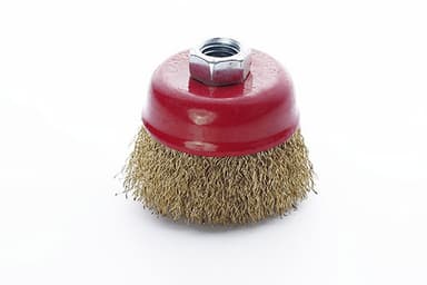 Щітка чаша латунна дріт 65мм (КШМ) APRO