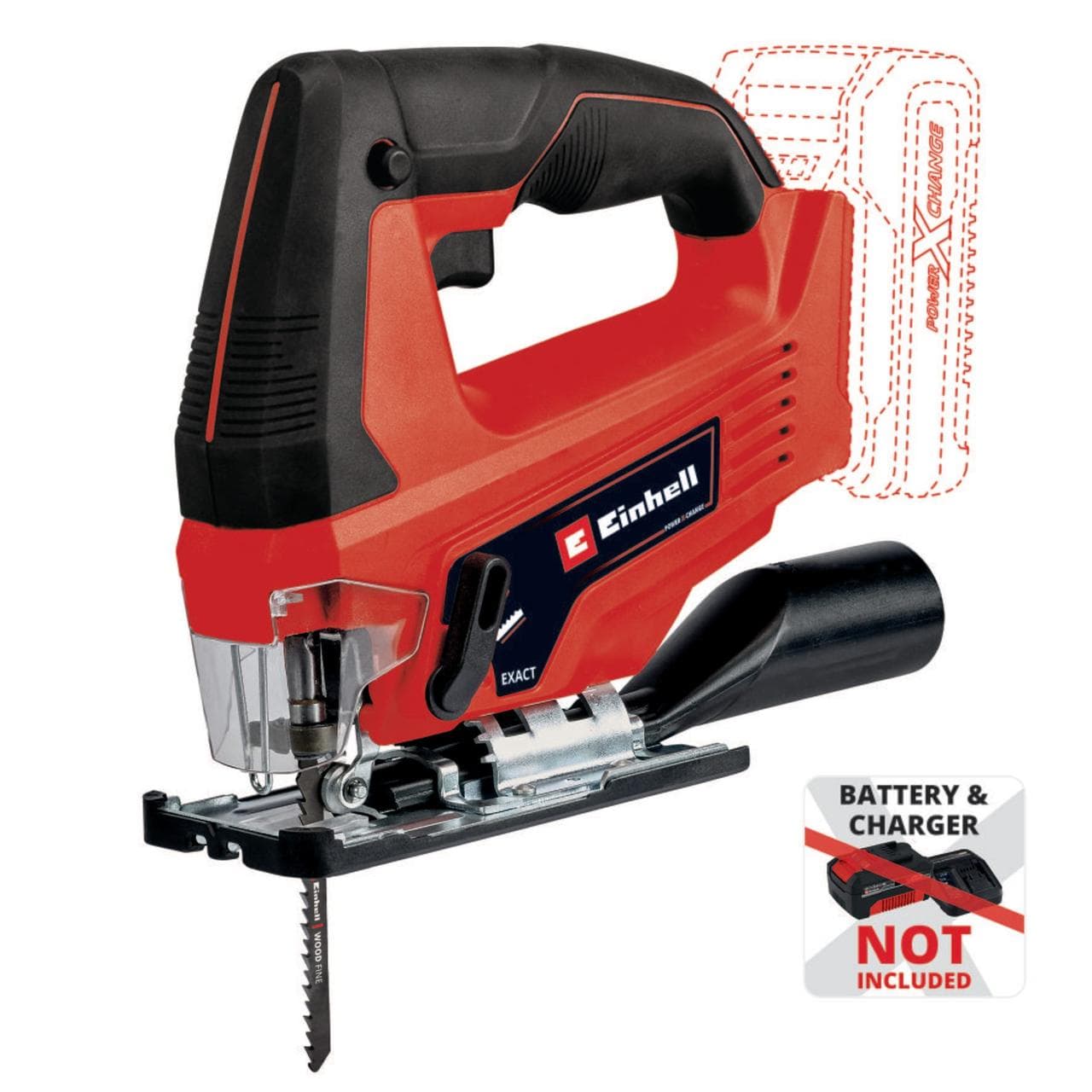 Акумуляторний лобзик Einhell TC-JS 18 Li - Solo (4321209)