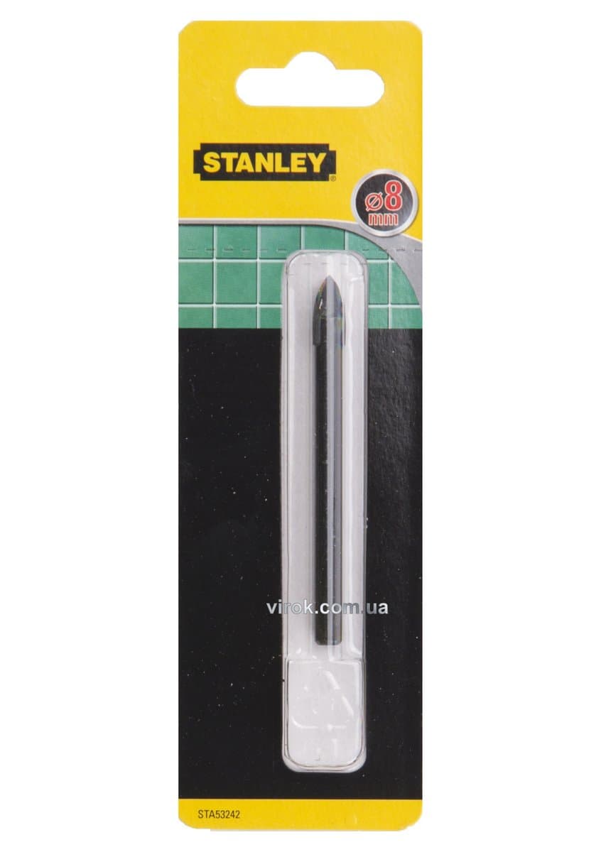 Свердло по кераміці та склу STANLEY : Ø= 8 мм