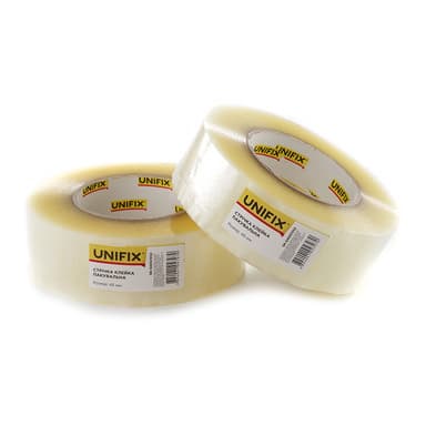 UNIFIX Стрічка клейка пакувальна (скотч) 38 мкм 45 мм 750 м