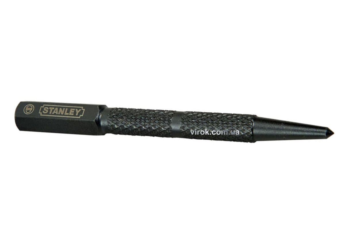 Кернер STANLEY "Center Punch" з квадратним хвостовиком, Ø= 3 мм, l= 101 мм