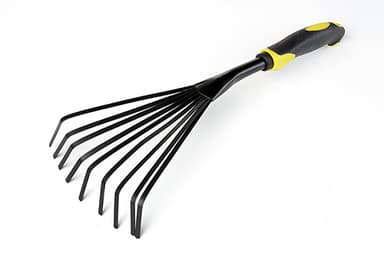 Граблі віялові з обгумованою рукояткою СИЛА