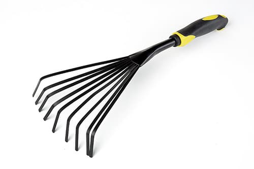 Граблі віялові з обгумованою рукояткою СИЛА