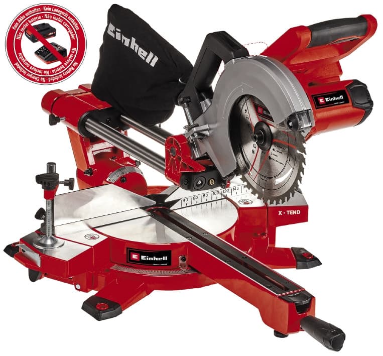 Пила торцева акумуляторна Einhell TE-SM 36/210 Li - Solo (4300880)
