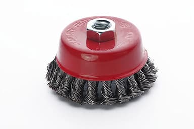 Щітка чаша сталеві витки 125мм (КШМ) APRO