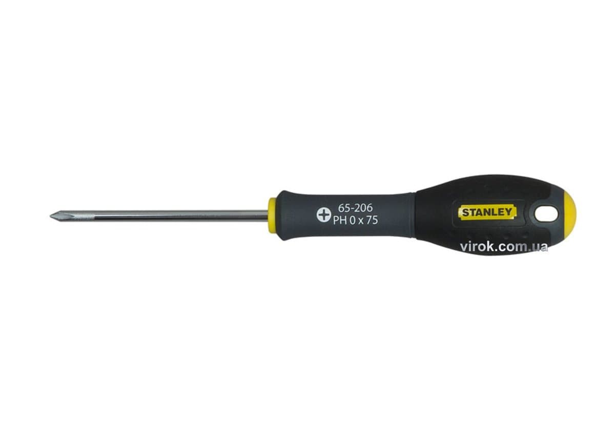 Викрутка хрестова STANLEY "FatMax" : "Phillips" PH0 х 75 мм