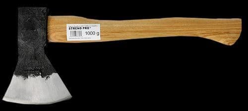 STREND PRO Сокира калена 800г, деревяна ручка 380мм
