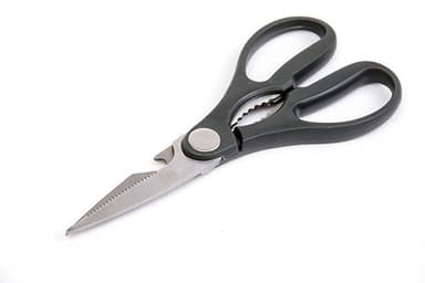 Ножиці господарські пластикові ручки 20см СИЛА