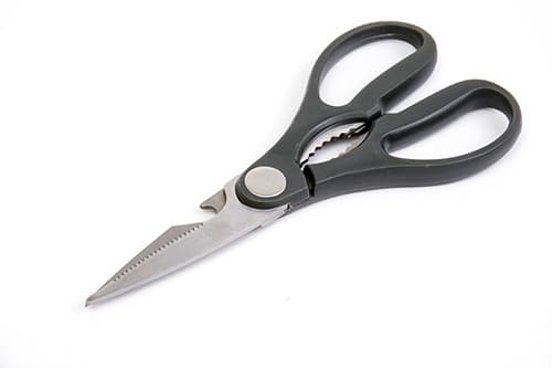 Ножиці господарські пластикові ручки 20см СИЛА