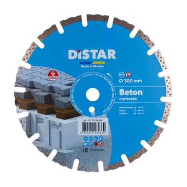 Круг алмазний вiдрiзний 1A1RSS/C1 300x3,0/2,0x10x25,4-11,5-18 HIT Beton