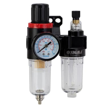 SIGMA Блок підготовки повітря в зборі 500 л/хв 1/4''