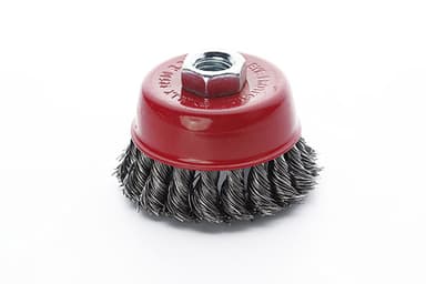 Щітка чаша сталеві витки 85мм (КШМ) APRO
