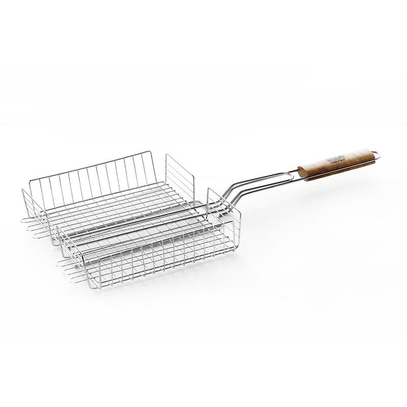 СИЛА Решітка-гриль високий борт з антипригарним покриттям (56x31x24x5,5см)