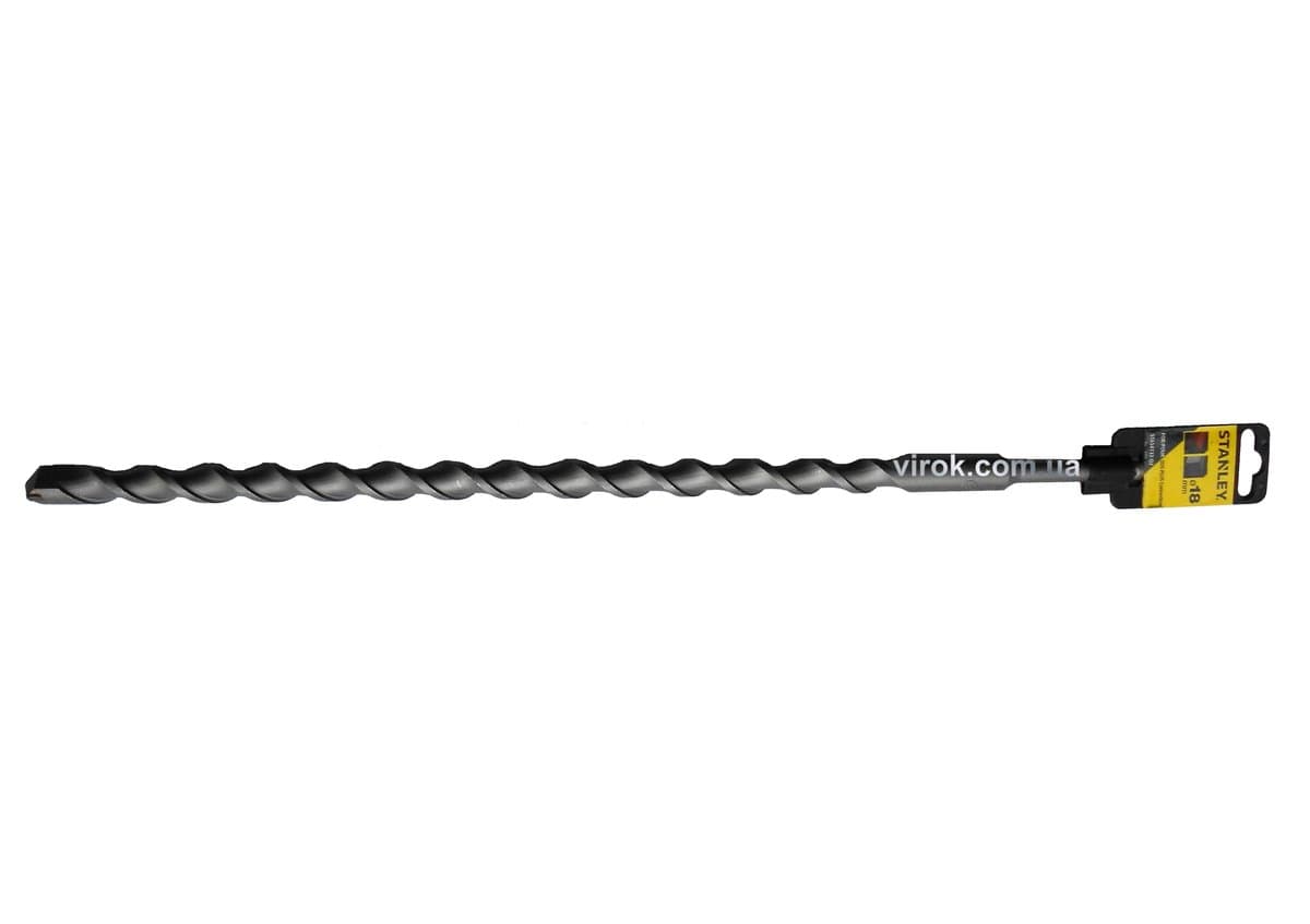 Свердло по бетону, каменю (бур) STANLEY : SDS+, Ø= 18 x 450 /400 мм