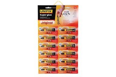 Супер клей 2г (планшет 12 шт.) UNIFIX