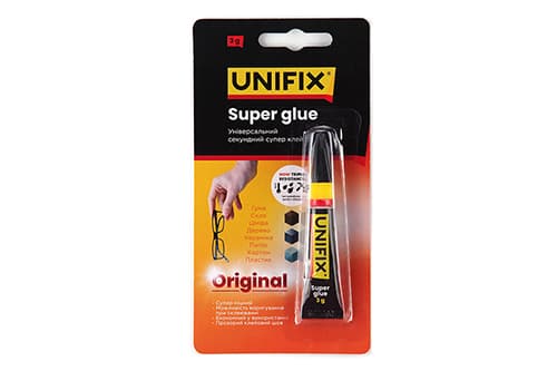 Супер клей 3г UNIFIX