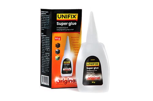 Супер клей 50г UNIFIX