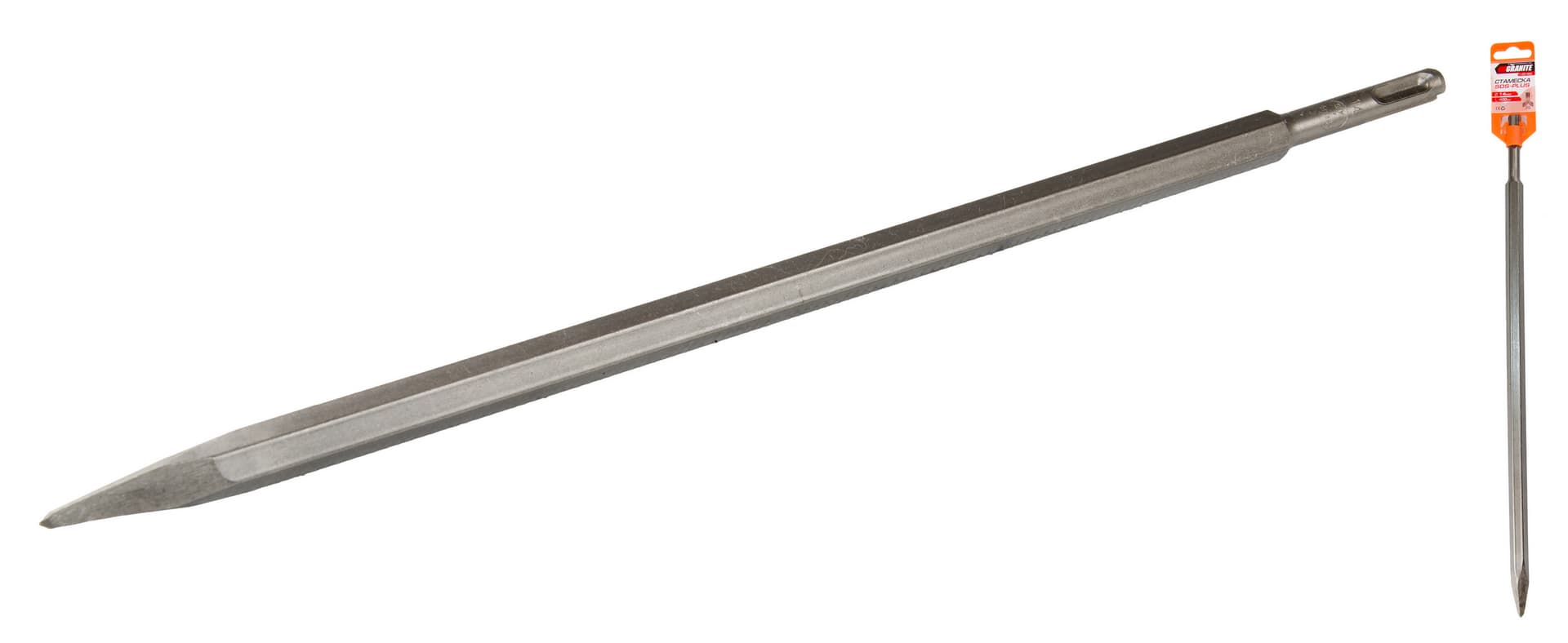 Стамеска пікоподібна SDS-PLUS 14*400 мм GRANITE