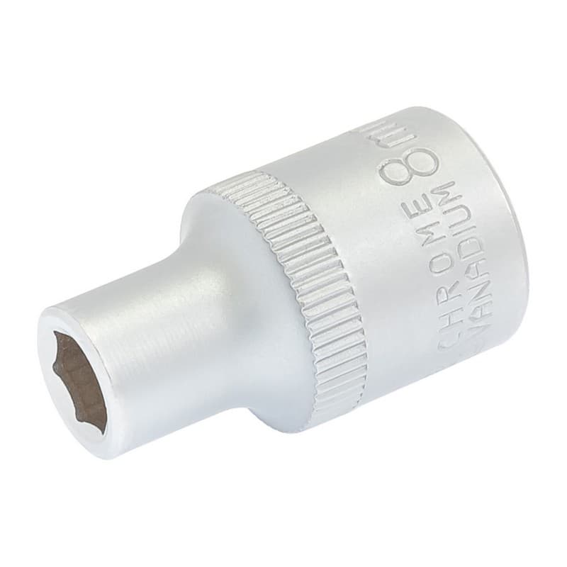 Насадка торцева 6-гранная 1/2" 8мм CrV