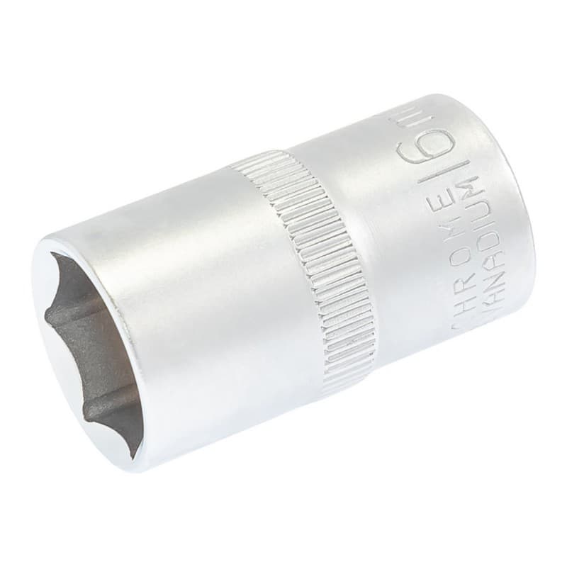 Насадка торцева 6-гранная 1/2" 16мм CrV