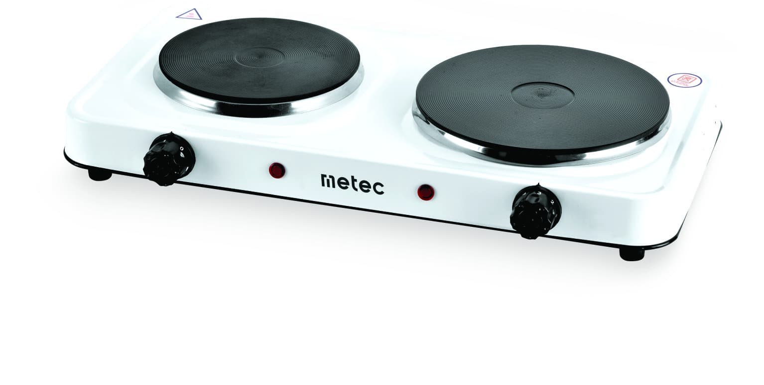 METEC Плита електрична настільна дискова ES-02DDW, 2500Вт