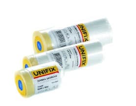 UNIFIX Плівка захисна з малярною стрічкою 550 мм 20 м