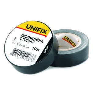 UNIFIX Ізоляцiйна стрiчка червона 0.17х18 мм 10 м