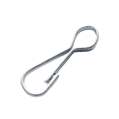 APRO Карабін пружинний 80 мм оцинкований